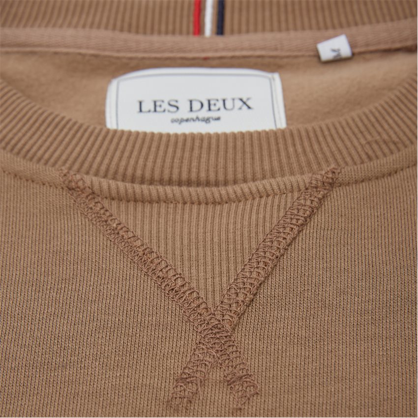 Les Deux Sweatshirts ENCORE BOUCLÉ SWEATSHIRT LDM200081 CARIBOU BROWN/IVORY